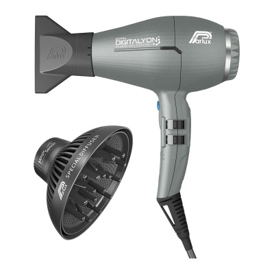 Фен з іонізацією Parlux DigitAlyon MagicSense Glitter Grey 2400 Вт Фен з іонізацією Parlux DigitAlyon MagicSense Glitter Grey 2400 Вт