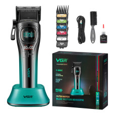 Машинка для стрижки VGR V-888C Green