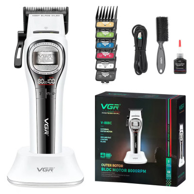 Машинка для стрижки VGR V-888C White