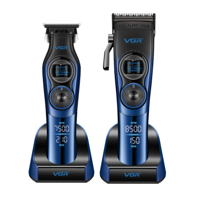 Набор машинок для стрижки волос VGR V-882S2 Blue