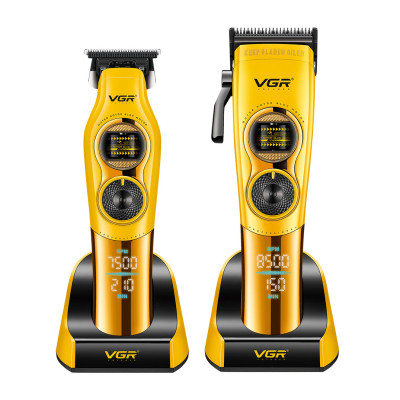 Набор машинок для стрижки волос VGR V-882S2 Yellow