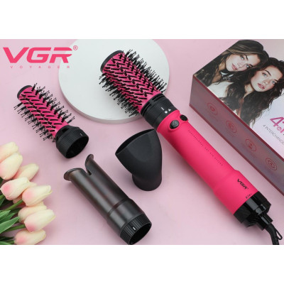 Фен-щетка VGR V-481 Red