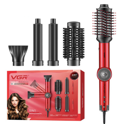 Профессиональная фен-щетка с ионизацией VGR V-483 Red