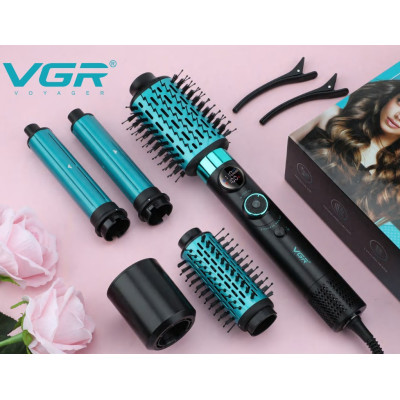 Профессиональная фен-щетка VGR V-485 Green