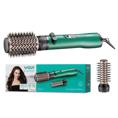 Профессиональная фен-щетка VGR V-498 Green Профессиональная фен-щетка VGR V-498 Green